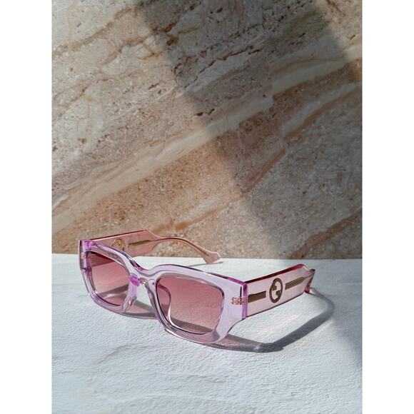 NEW Gucci GG1558SK Transparent Pink Sunglasses main image 11